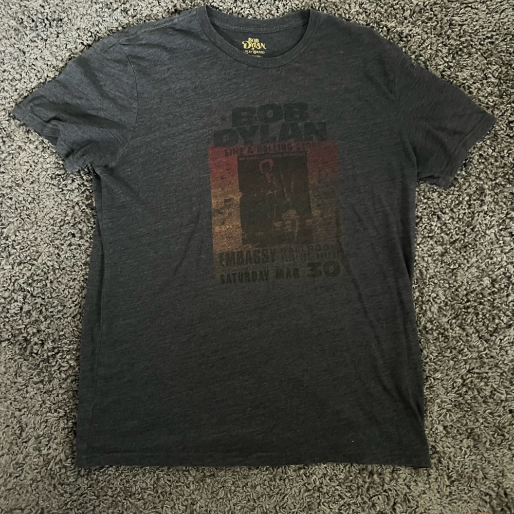 Bob Dylan X Lucky Brand Short Sleeve T